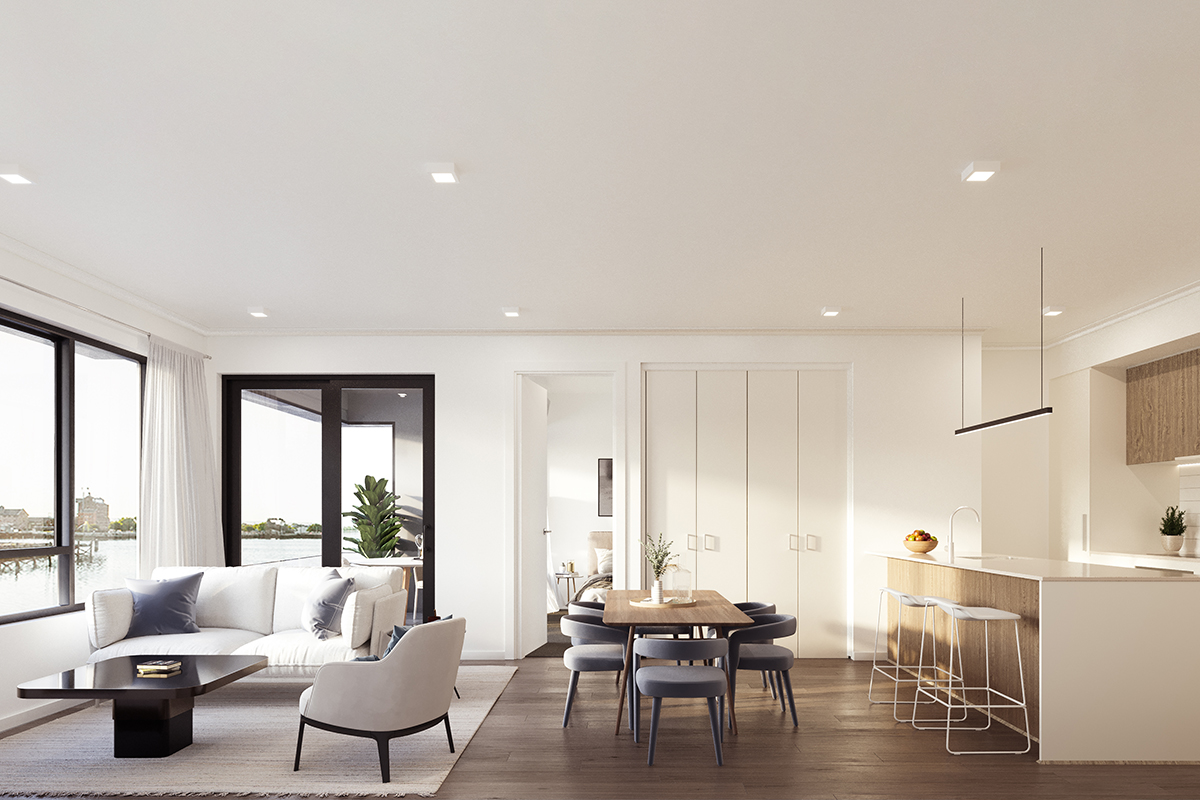 Benefits of apartment living at Fletcher’s Slip